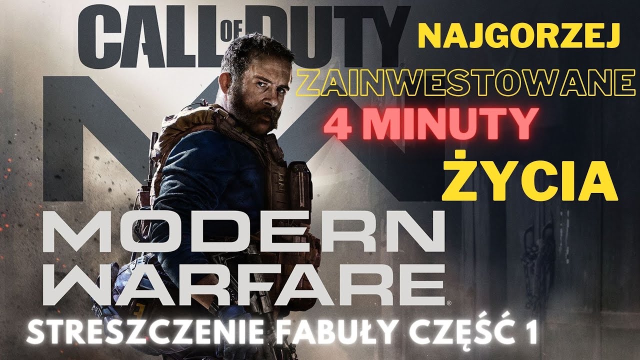 Call of Duty Modern Warfare Streszczenie Błędy Fabuły część 1