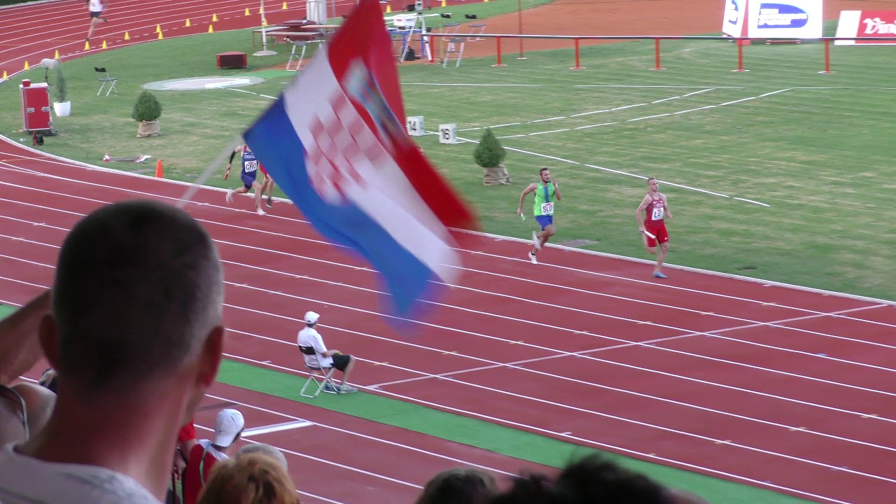 4x400m [M], II. skupina, Hrvatska - Ekipno prvenstvo Europe 2019