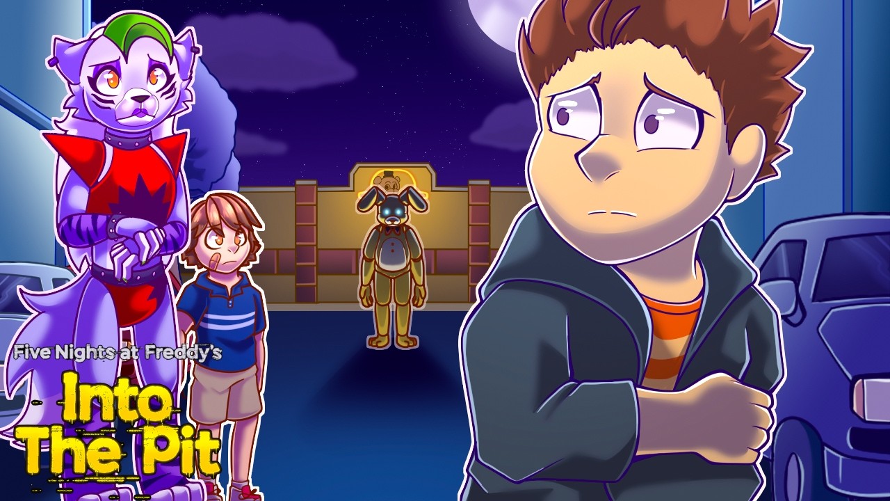 FNAF: INTO THE PIT with Roxanne Wolf and Gregory (PART 2)