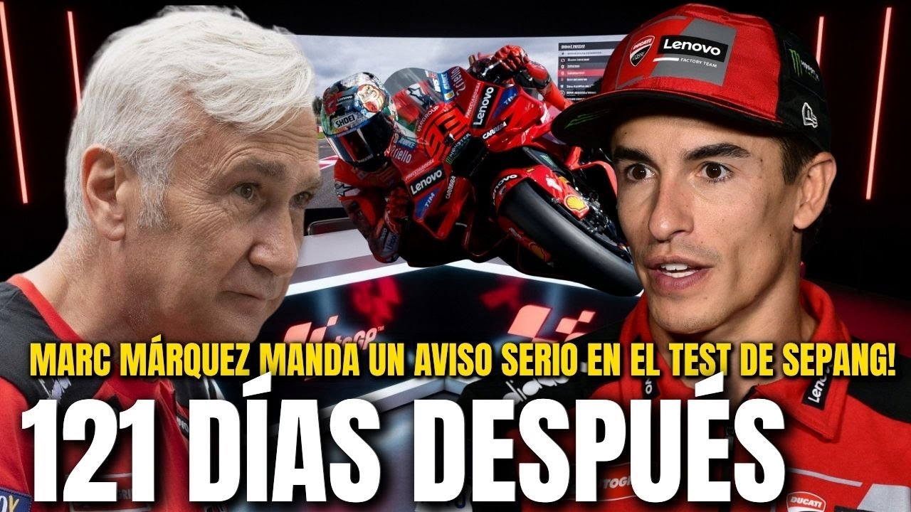 ¡REVOLUCIÓN EN MOTOGP!  ¡Marc Márquez manda un aviso serio en el Test de Sepang!