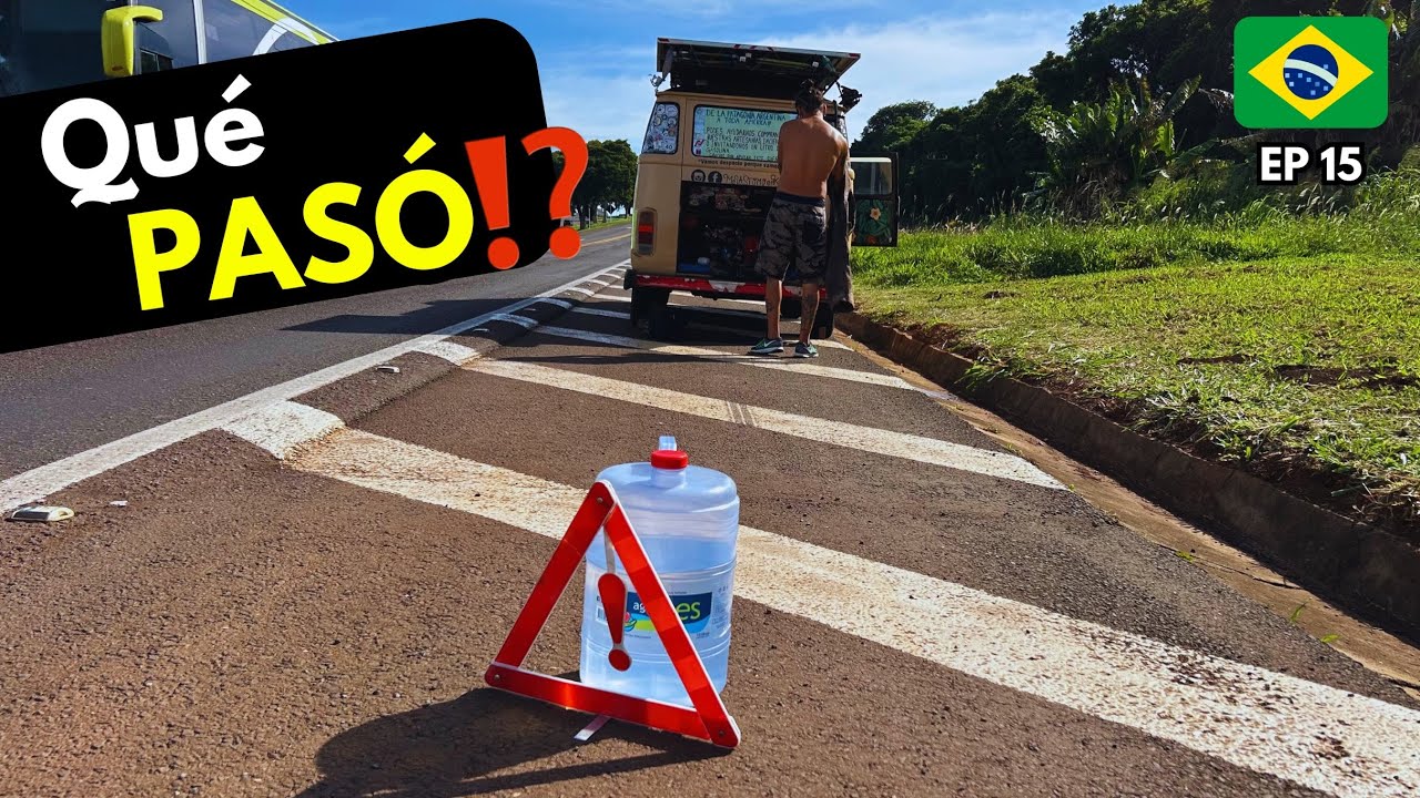 😳La SORPRESA que nos DEPARÓ LA RUTA en #cascavel #brasil #kombilife #verão