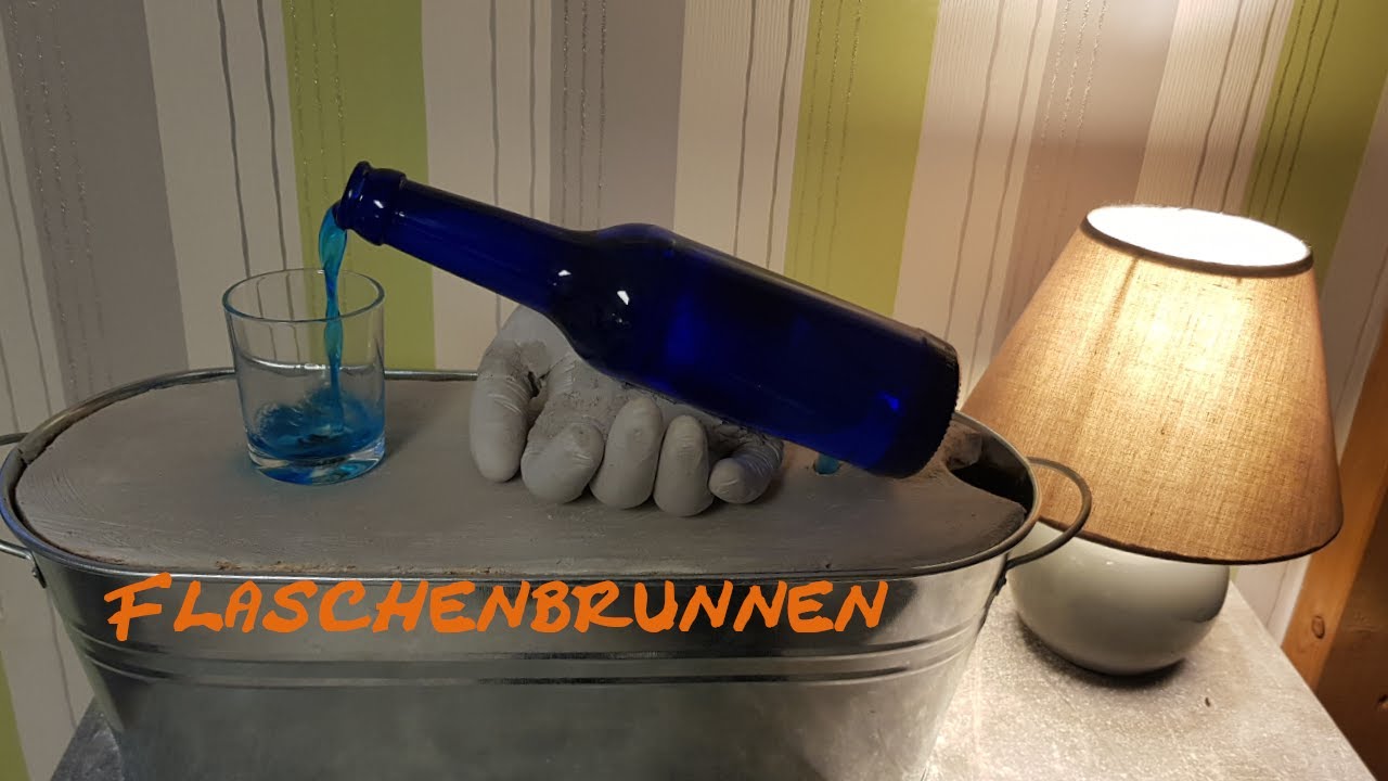 DIY: Flaschenbrunnen selbst gemacht