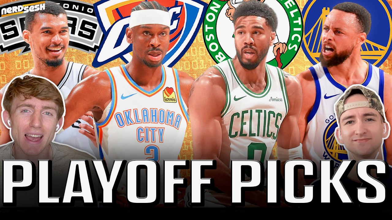 Play-In Reaction & FULL Playoff Predictions: Steph is magical, Will SGA & Thunder REPEAT? | NerdSesh
