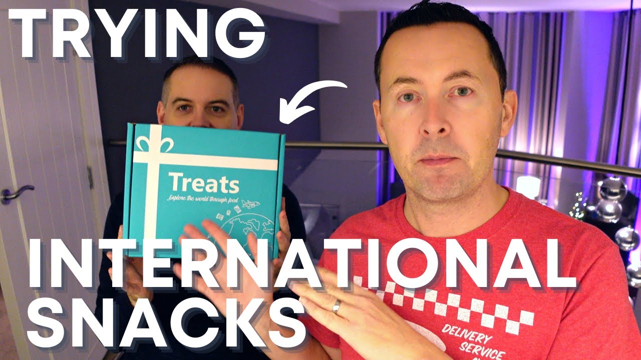 We try some INTERNATIONAL SNACKS