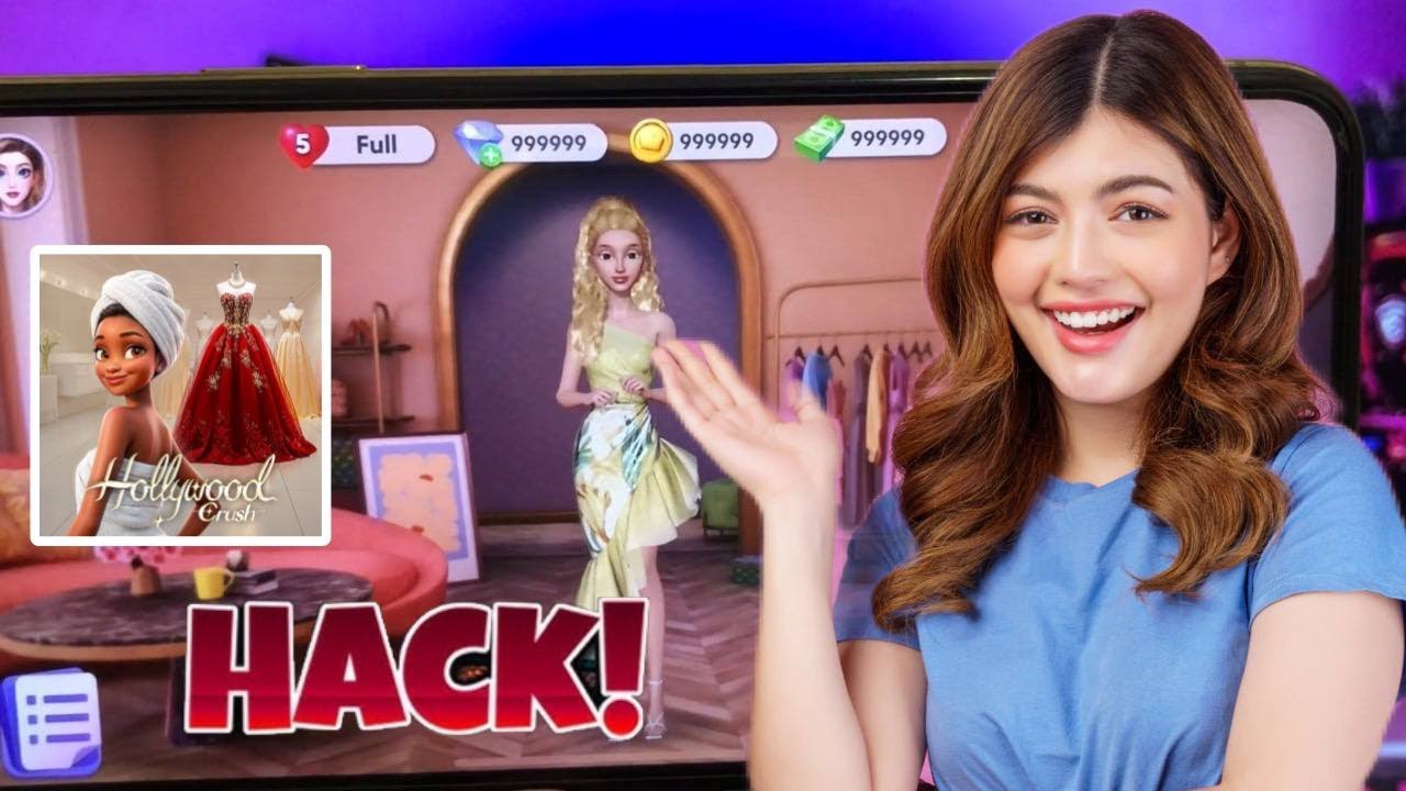 Hollywood Crush Hack . Get Unlimited Gems & Coins  In Hollywood Crush . Hollywood Crush Mod Apk 2025