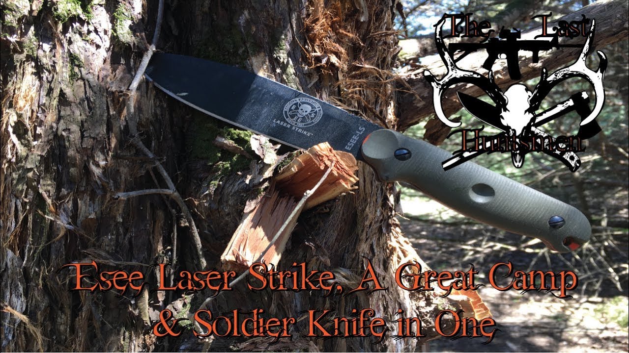 Esee Laser Strike — отличный походный и солдатский нож в одном
