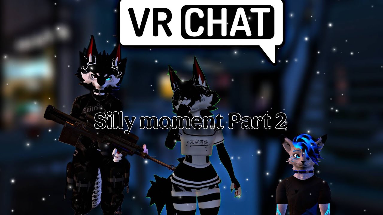 VR Chat Silly Moment #2 |My friends are weird| Just silly furry moment Part 2