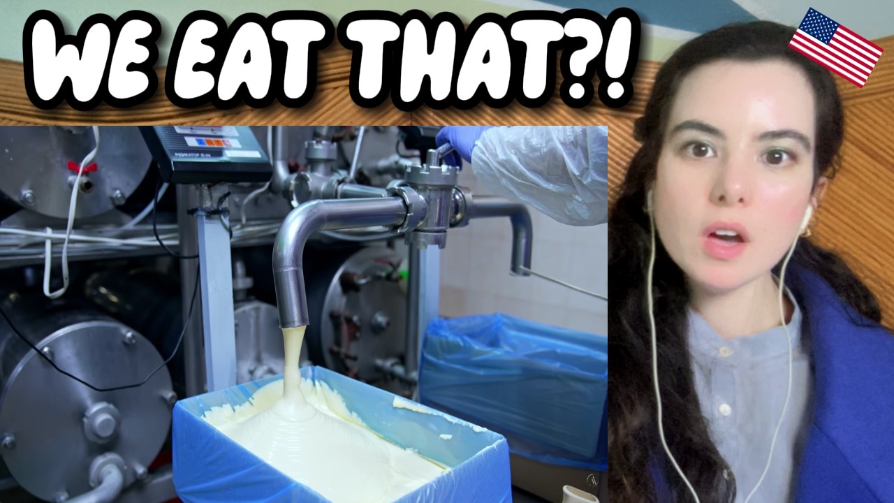 American Girl Reacts to Why Americans Eat What Europe Bans