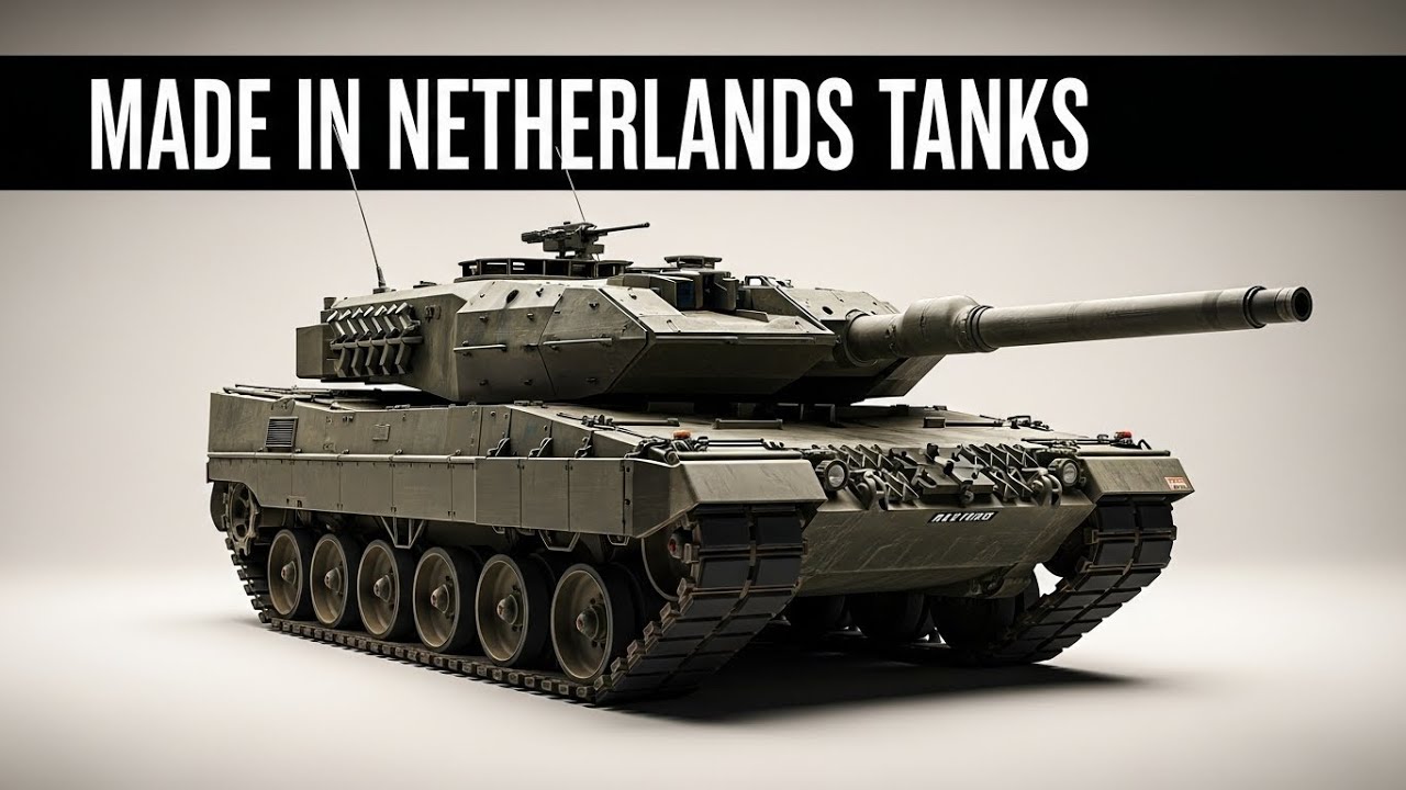 Every Netherlands Tank Ever Made - From Renault FT to Leopard 2