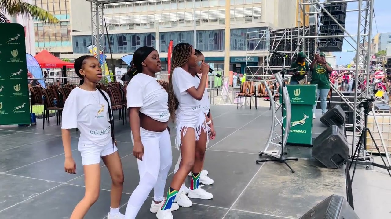 KUMNANDI EL SPRINGBOKS WELCOMING (Hloni, Babyface, Inathi, Zion, Busi)