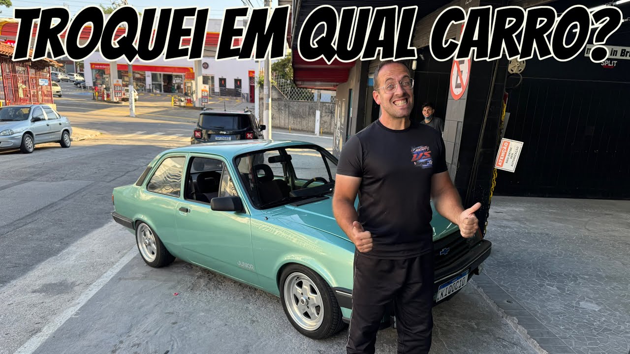 TROQUEI UM DOS MEUS CARROS EM UM CHEVETTE TURBO!