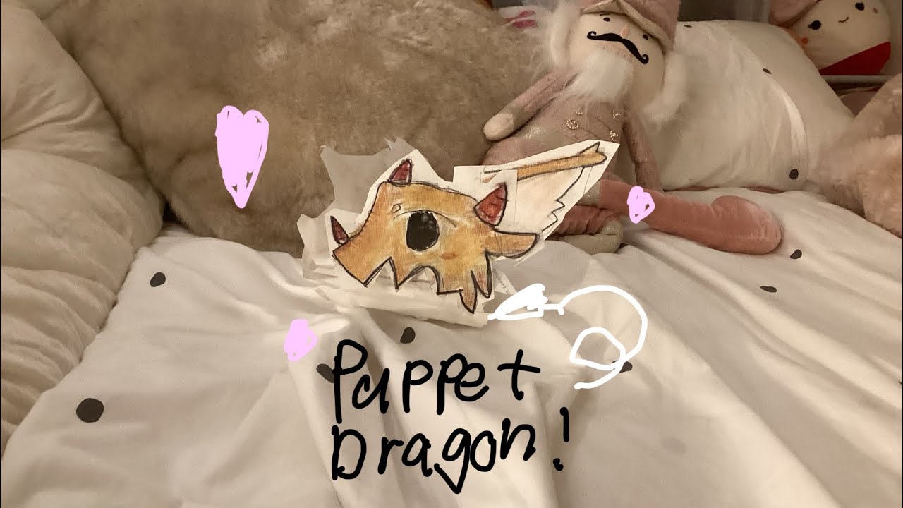 ll 🍕🍕Elliot as puppet dragon! 🍕🍕ll