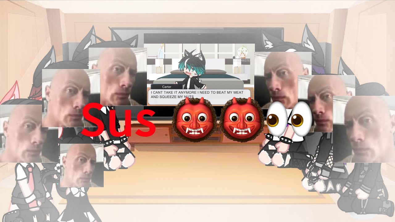 The season 6 cast reacts to curse images (gacha club curse)