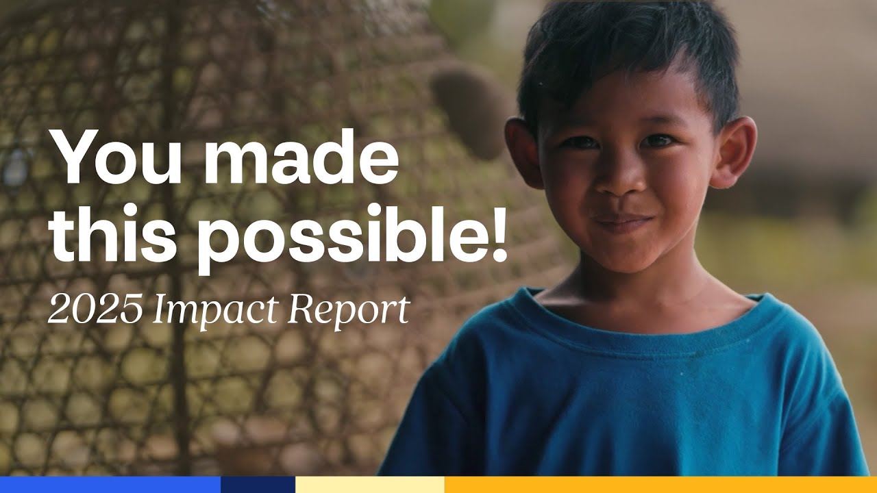 Видеоролик об окончании 2025 года | Compassion International