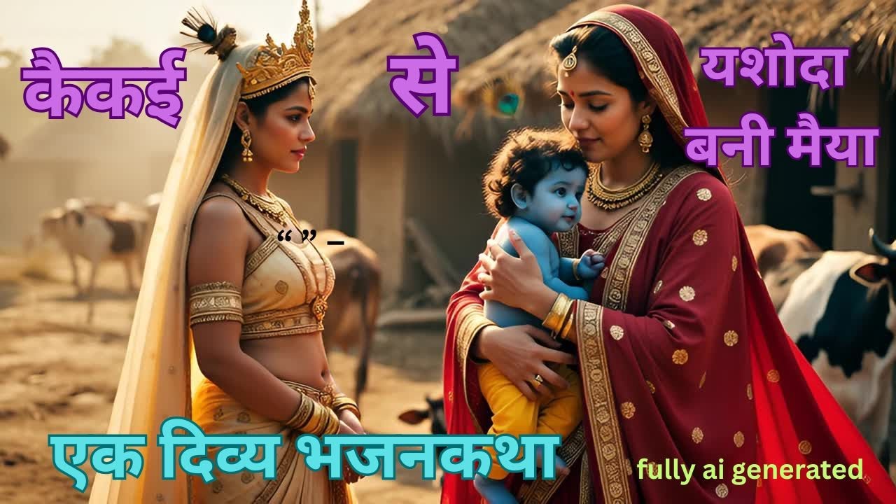 “केकई से यशोदा बनी मैया” – एक दिव्य भजन