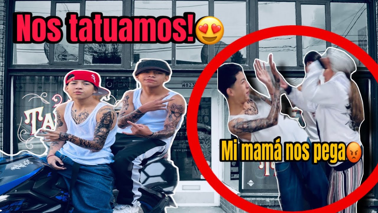 ￼NOS TATUAMOS Y TODO SALE MAL CON MI MAMÁ😭| Brandon y Luciano