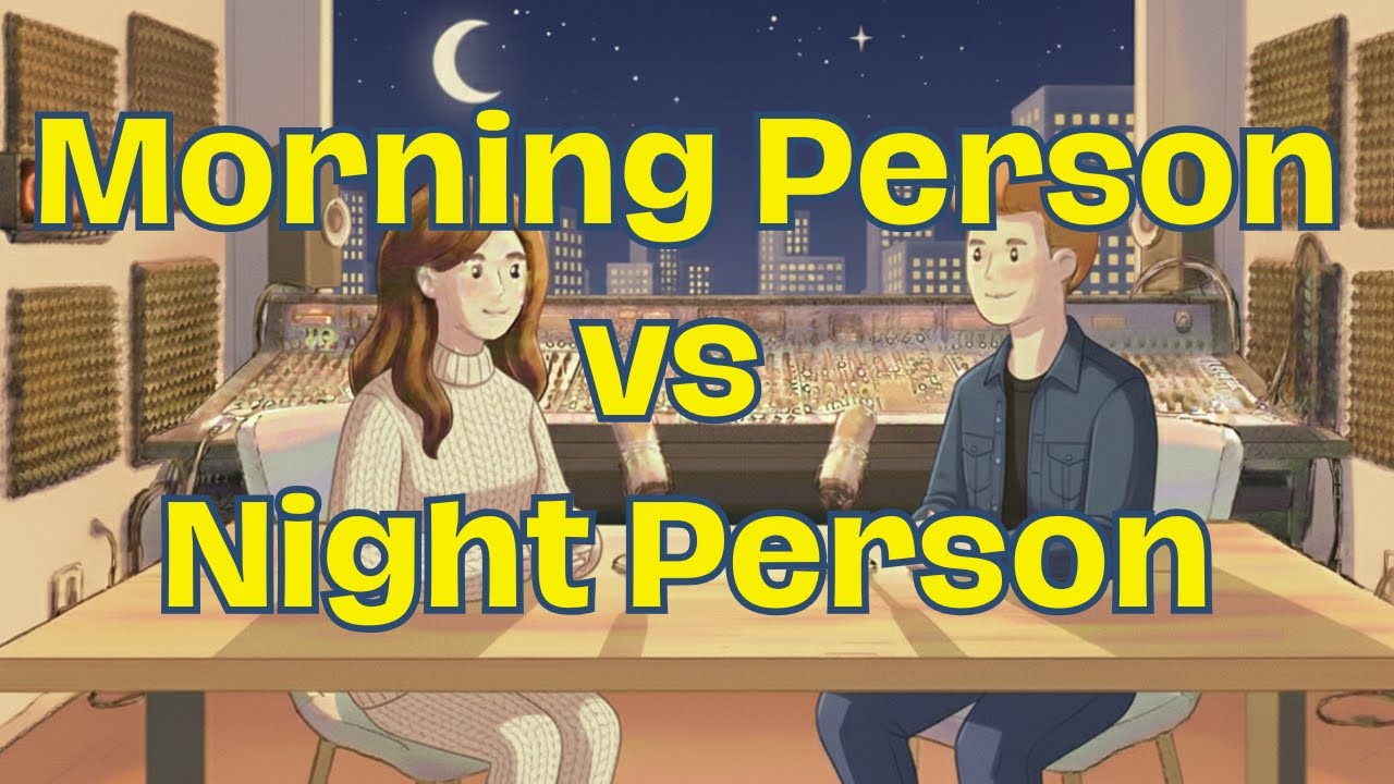 Early Bird vs Night Owl: A Fun & Easy English Conversation Practice | Daily Habits