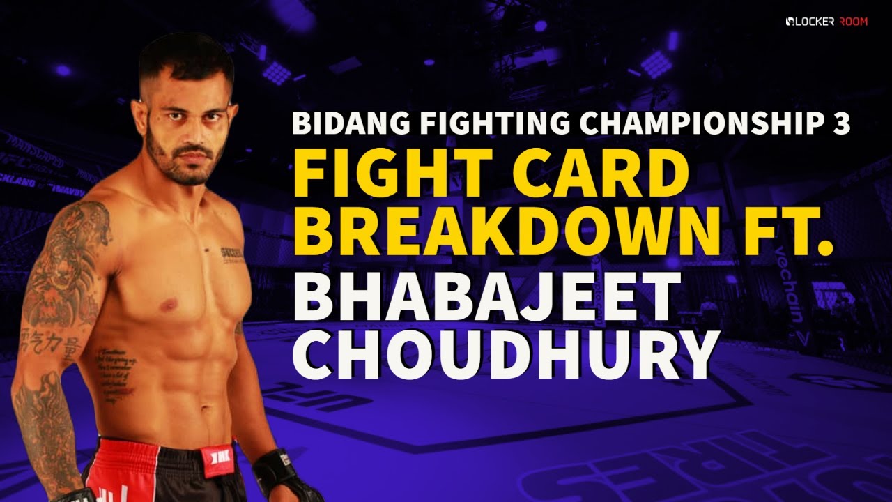 Bidang Fighting Championship 3 breakdown ft. Indian MMA star Bhabajeet Choudhury | MMA in India