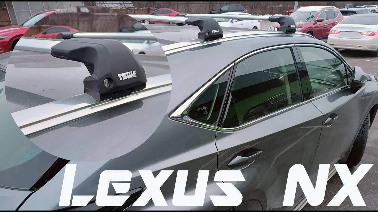 Багажник на крышу Thule WingBar Edge на Lexus NX