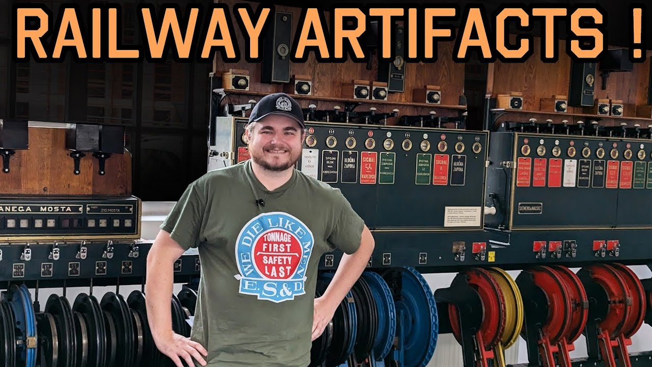 The BEST railway artifact displays!? Slovenia Railway Museum Tour Pt. 2