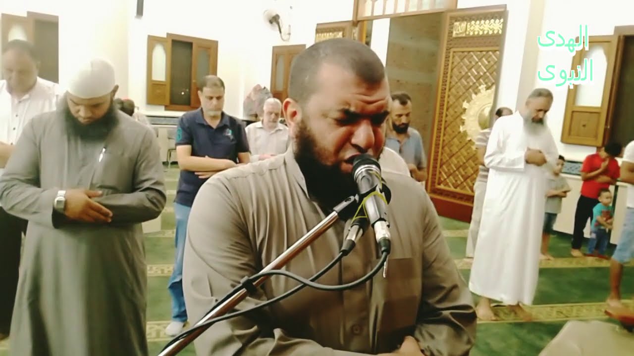 صلاة العشاء - و ماتيسر من سورة الانفال  - للشيخ اكرامى بيومى