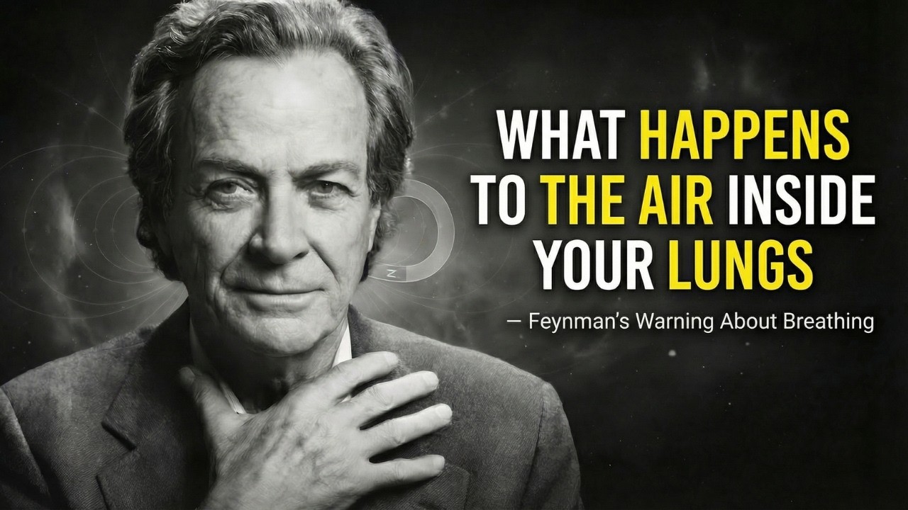 What Happens to the AIR Inside Your Lungs — Feynman's Warning About Breathing