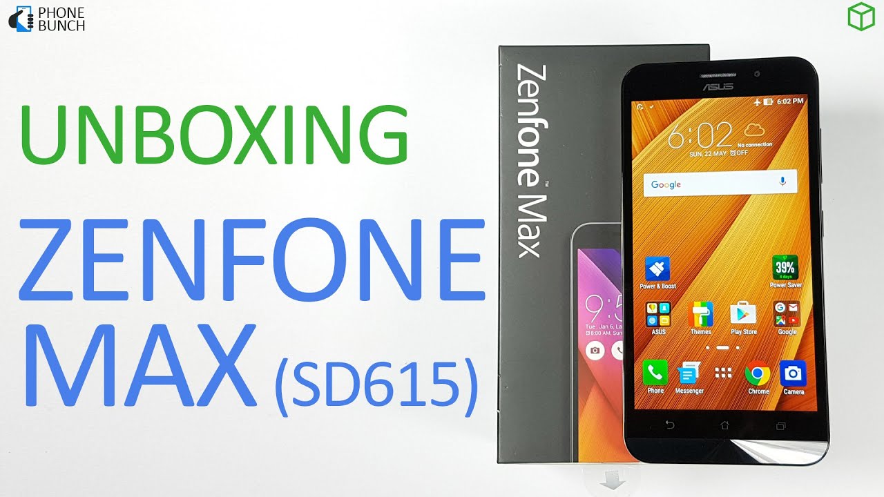 Asus Zenfone Max Unboxing (Snapdragon 615, 32GB, Marshmallow) and Hands on!