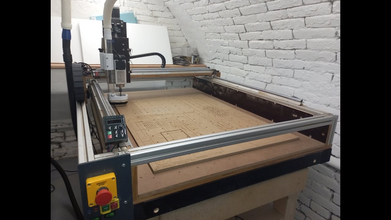 Making of CNC Portalfräse, Eigenbau CNC