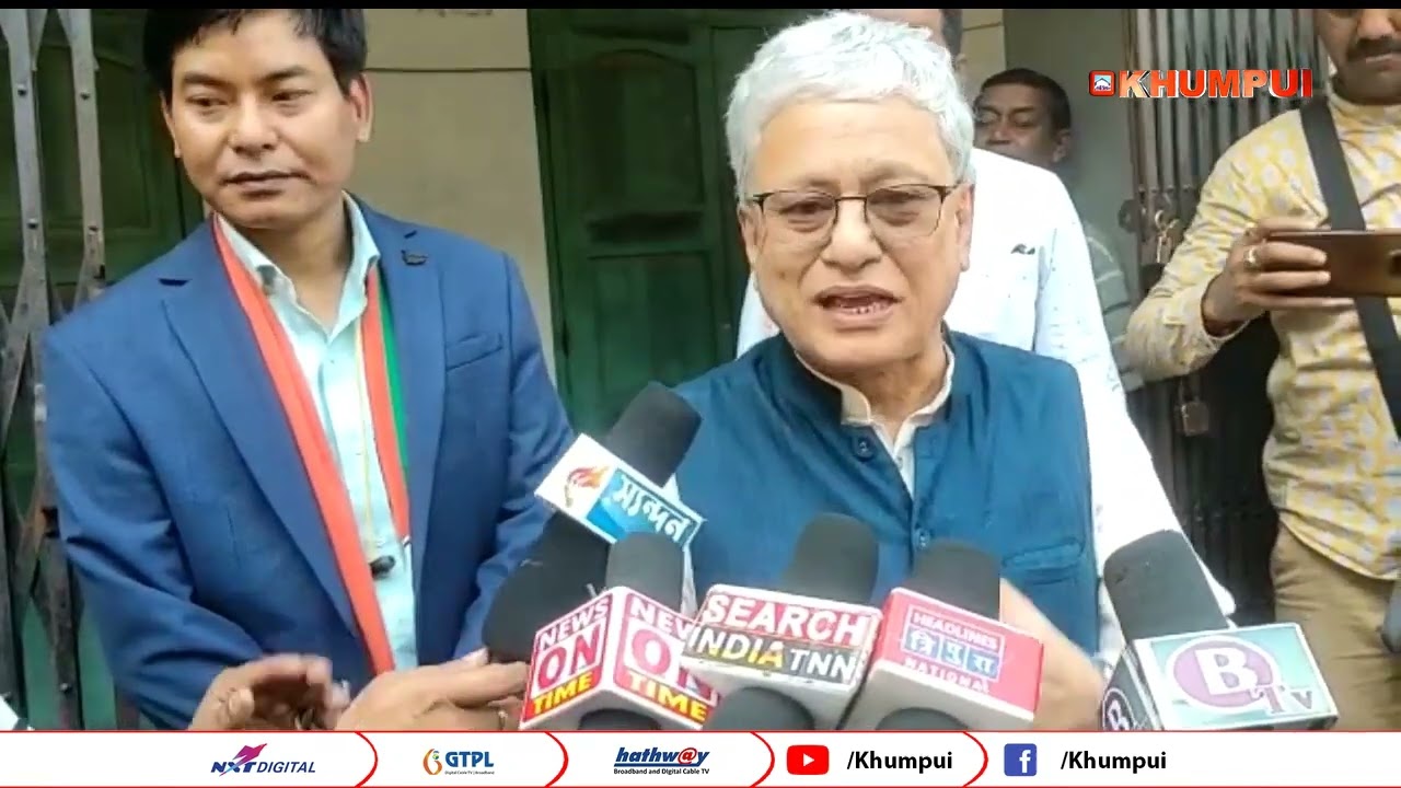 KWPLAI WNGMANI YAGULO TIBO SAMWNG TANGNAI BJP HINWI  KOKRIKHA 19 CHARILAM CANDIDATE JISNU DEBBARMA