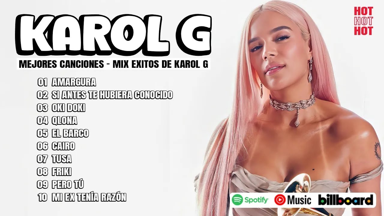 Karol G 2024 - Mejores Canciones de Karol G - Grandes &Eacute;xitos De Karol G