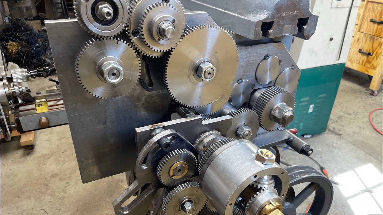 Home Shop Gear Hobbing Machine (Mostly) Finished.  First chips, no math!