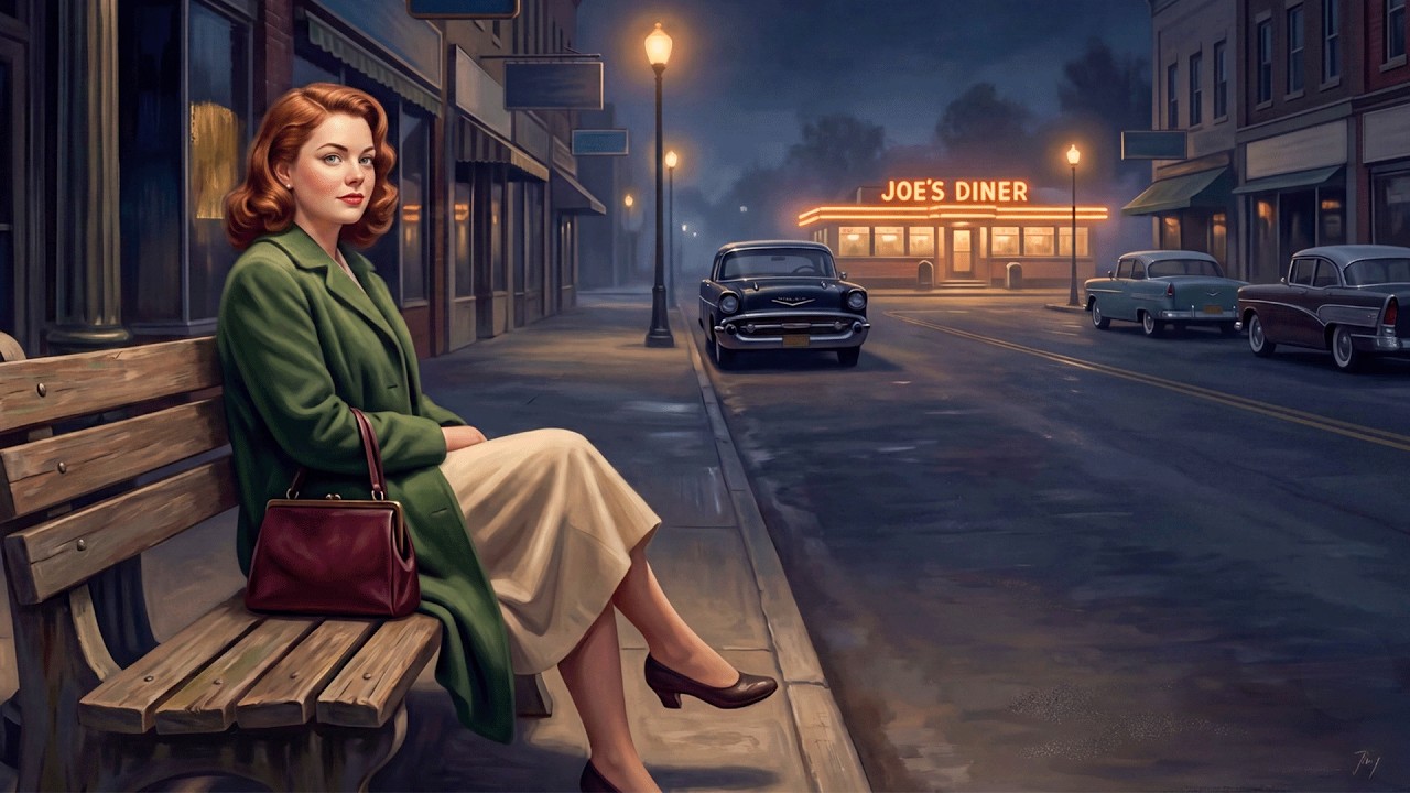 Quiet Streets After Dark | Vintage Americana & Soft Jazz