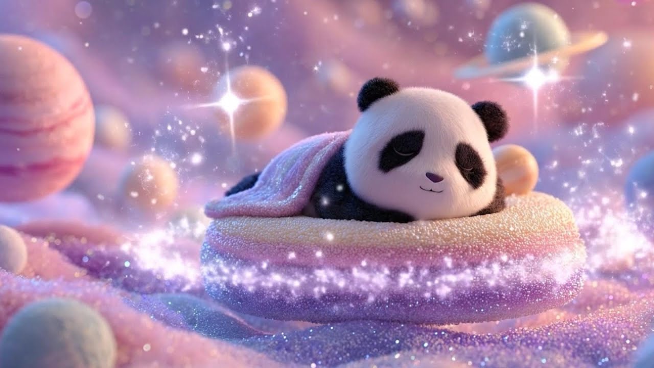 Sleeping Panda Lullaby 🌙 Peaceful 10 Hours for Baby Sleep