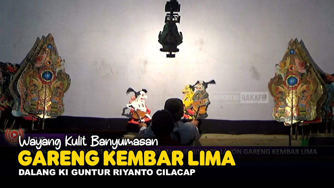 LIVE REC. Wayang Kulit Banyumasan || Ki Guntur Riyanto || Lakon Gareng Kembar Lima