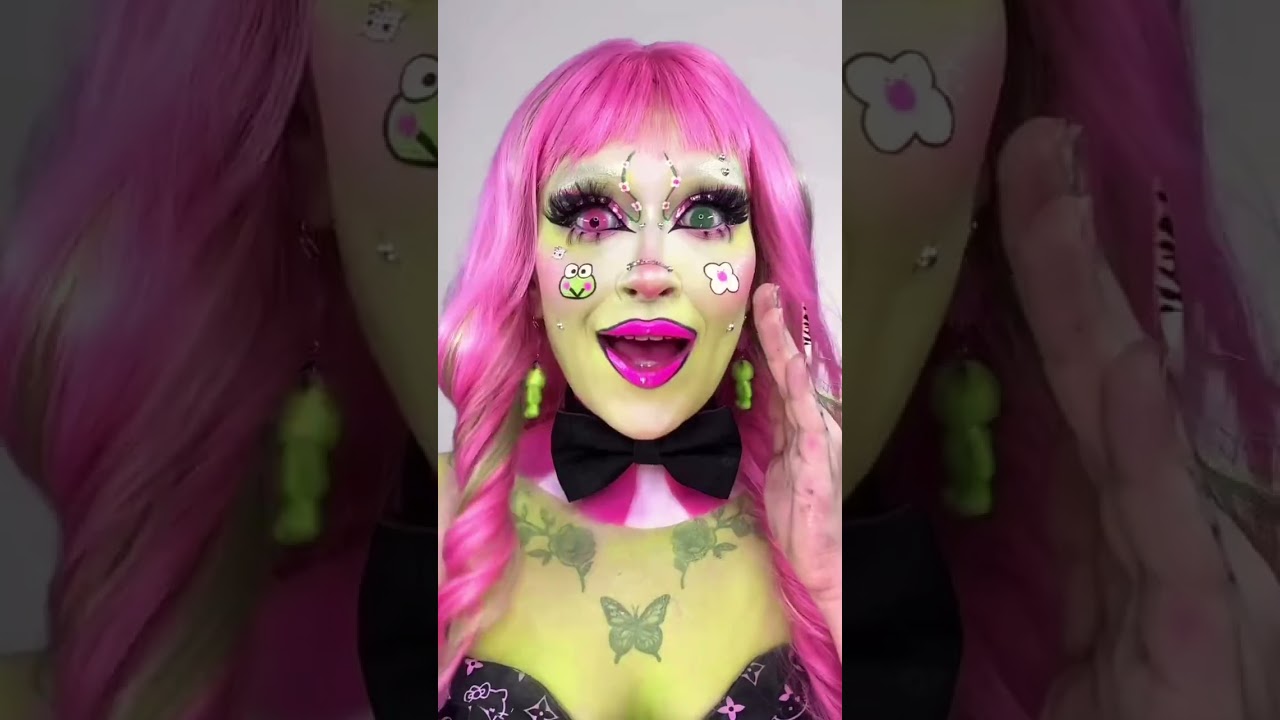 help me pick a fav @sanrio Hello Kitty makeup series #hellokitty #makeup #compliation