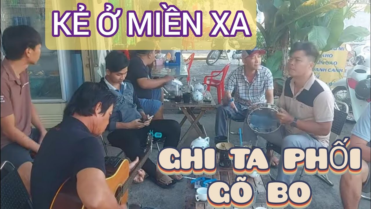 Kẻ ở miền xa | hát ghi ta có gõ bo ca nhac tiền chiến 