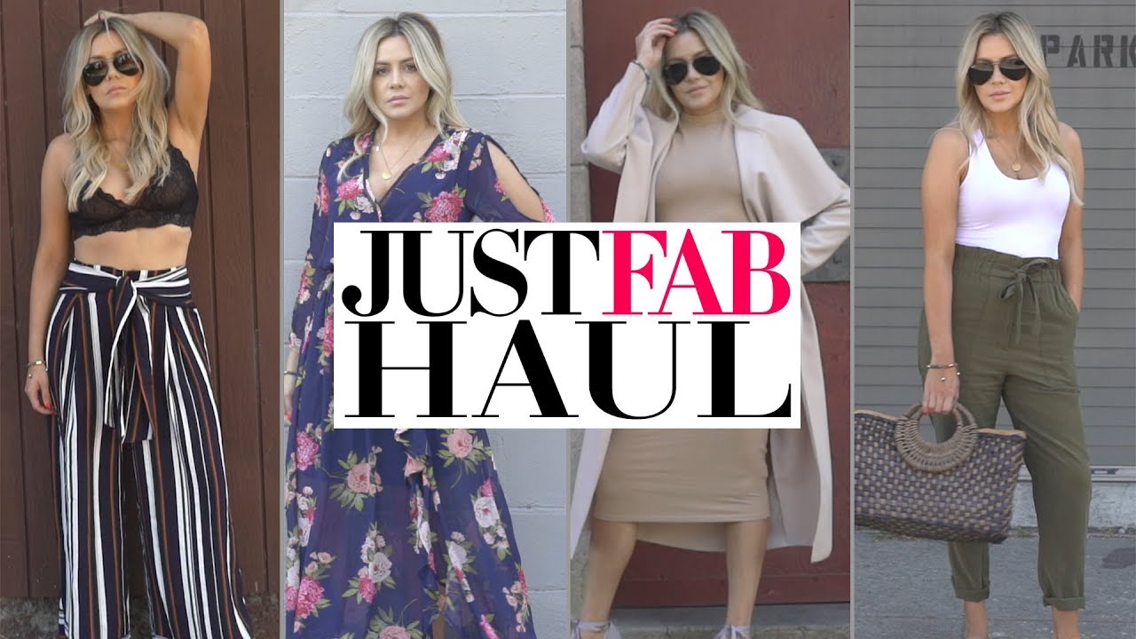 JustFab Try On haul | ellebangs | 2018