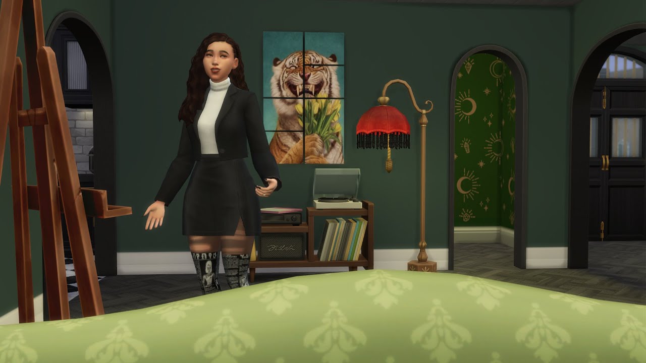 Making a new sim and my dream house in The Sims 4