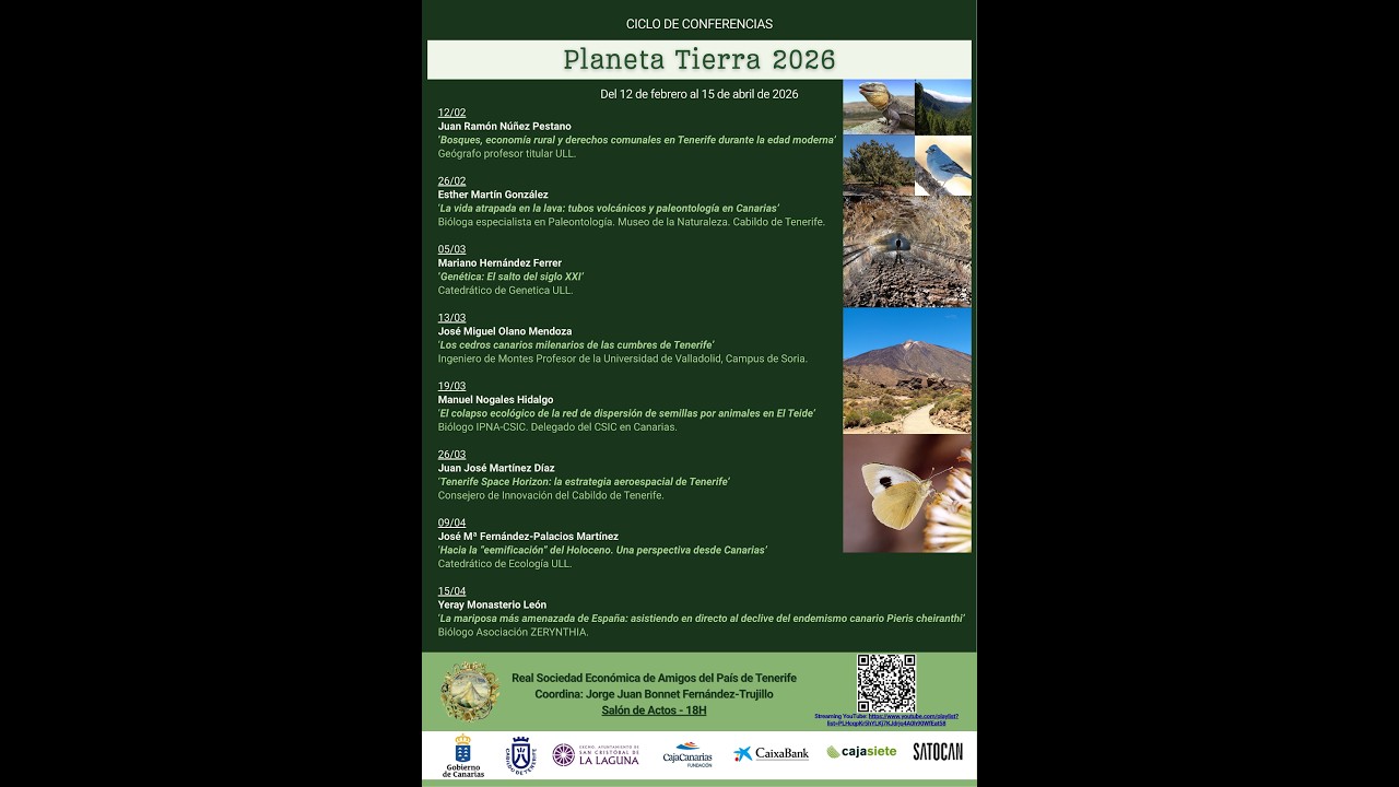 ‘La vida atrapada en lava: tubos volcánicos y paleontología en Canarias’, Esther Martín González