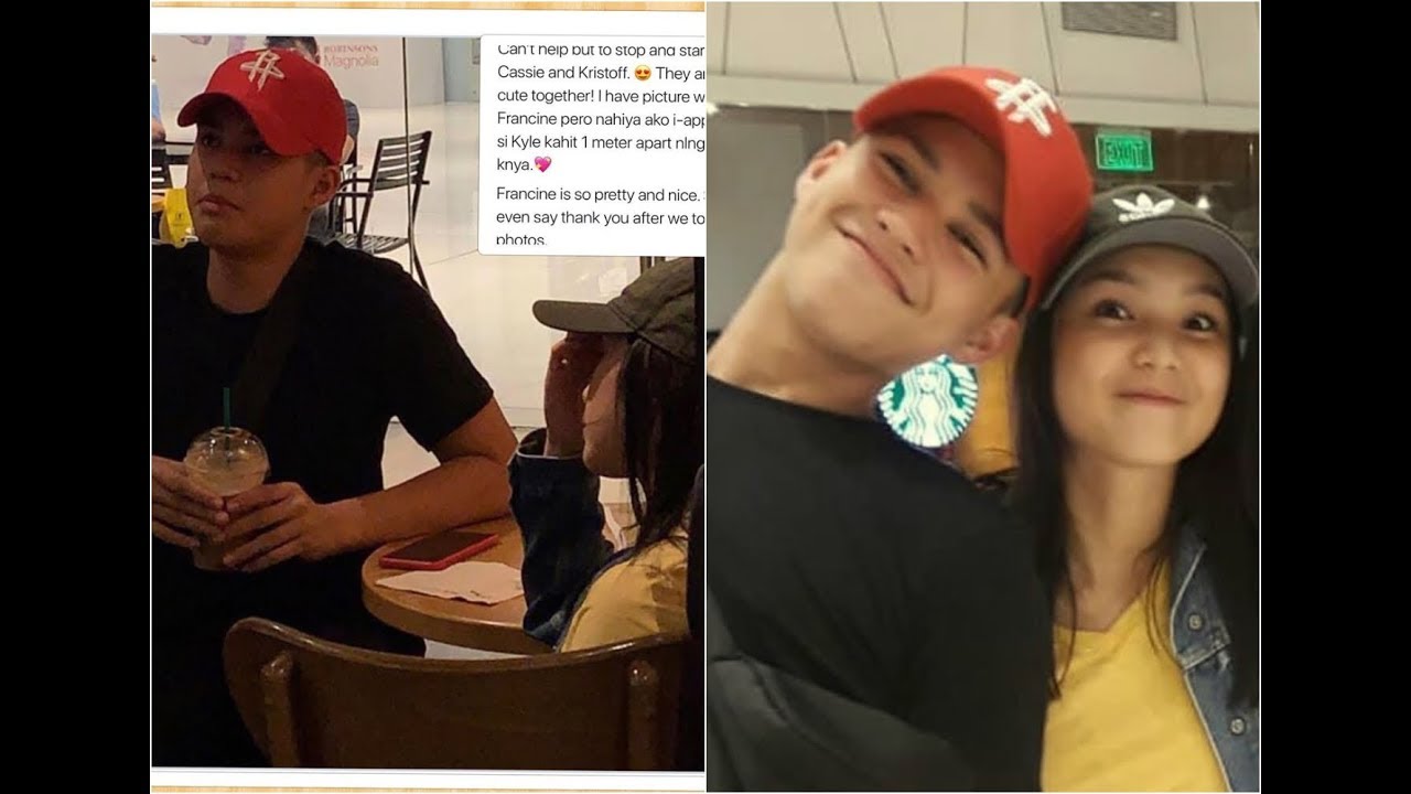 FRANCINE DIAZ at Kyle Echarri HULI CAM NAG DATE!! kadenang ginto july 1 #kycine