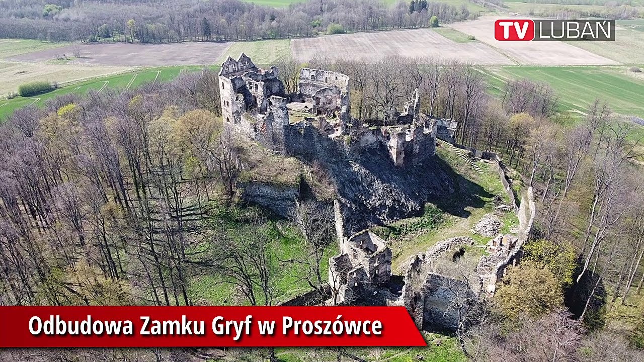 Odbudowa Zamku Gryf w Proszówce