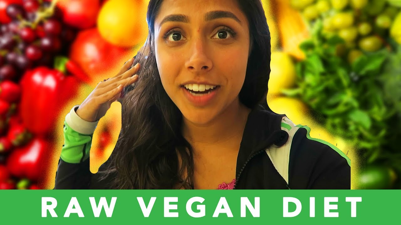 Trying The RAW VEGAN DIET For A Week 🥕 (No animal products or cooked foods)