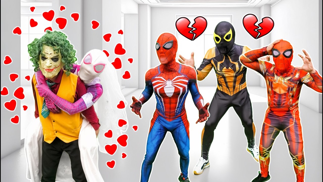 JOKER merayakan ulang tahun Spidergirl??? (Aksi, Lucu)