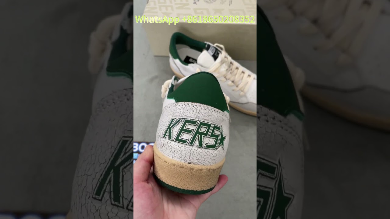 Unboxing Golden Goose Ball Star | White Nappa Leather + Green Star & Heel Tab Luxury!