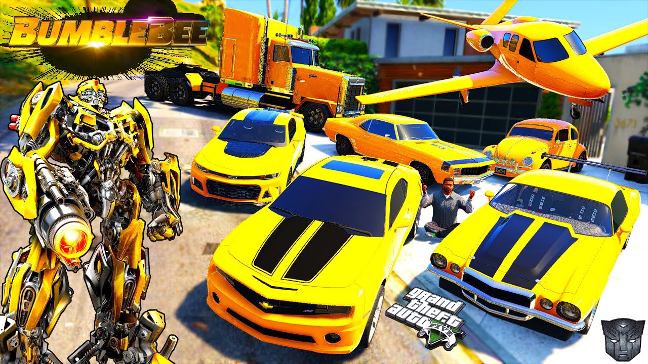 Franklin Steal Bumblebee Cars!