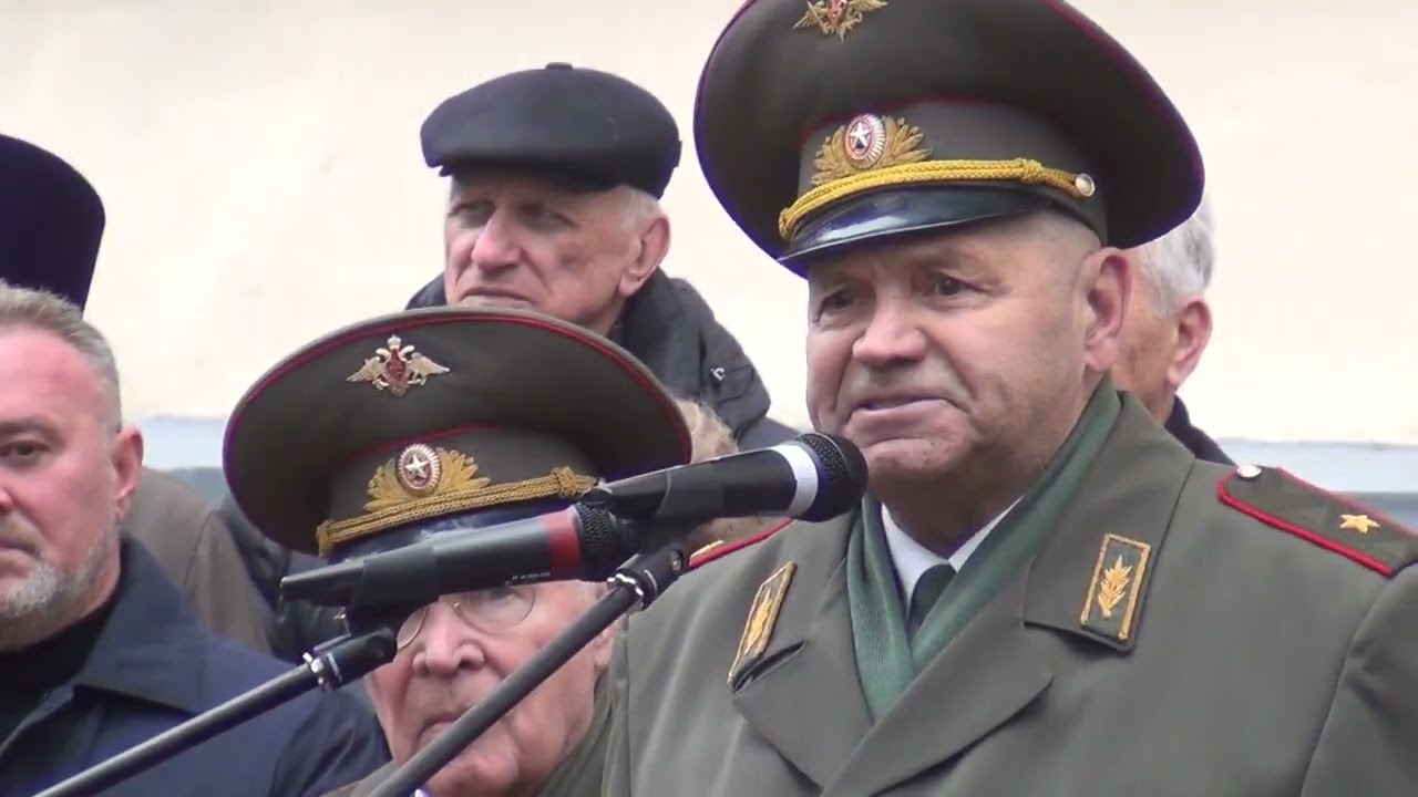 Открытие памятника Неделинцам.Ростов-на-Дону. 19 ноября 2022 года.