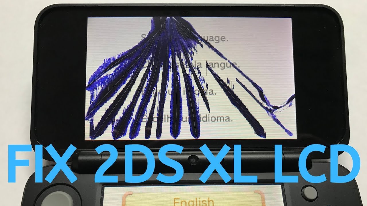 Replace Nintendo 2DS XL top screen LCD, the right way.