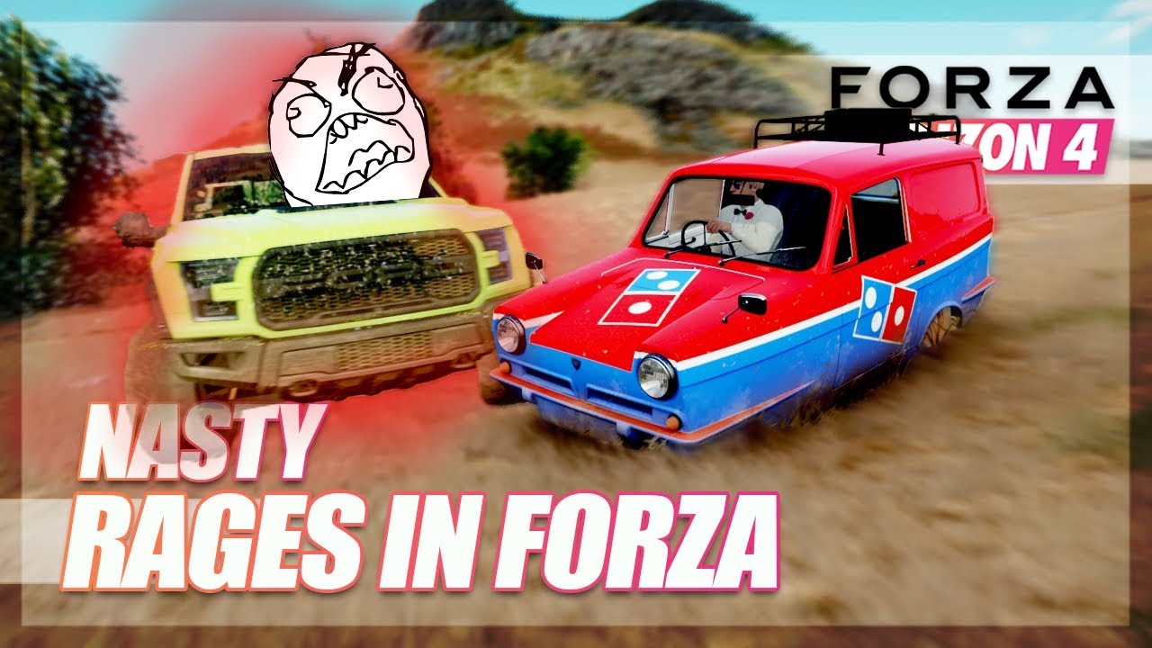 Forza Horizon 4 - Nasty RAGES Hard on Forza! (Funny Moments)