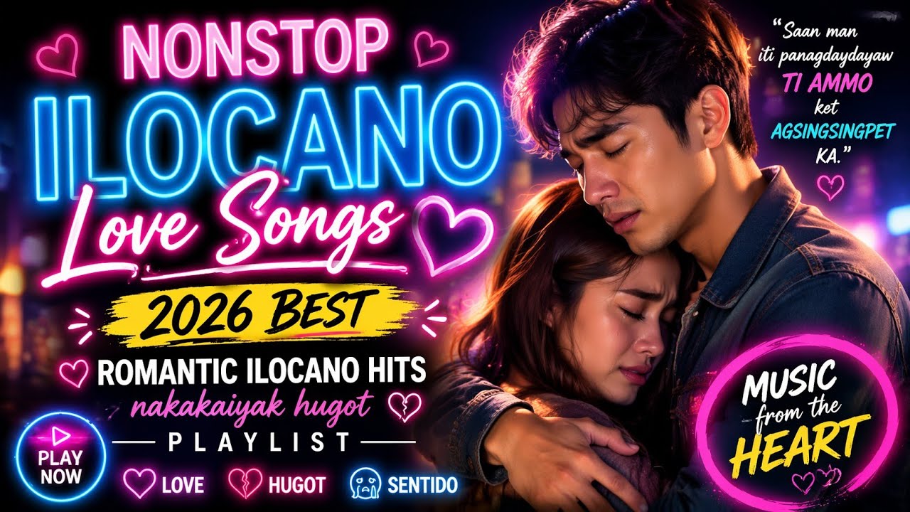 💔 NONSTOP ILOCANO LOVE SONGS 2026 😭 | Best Romantic Ilocano Hits | Nakakaiyak Hugot Playlist 🎧
