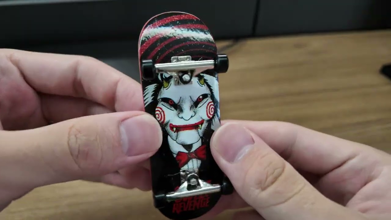 MONTEI um novo FINGERBOARD PROFISSIONAL - Skate de dedo
